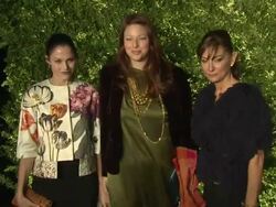 Guests at the Green Auction Stock Footage