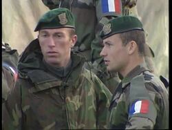 ITALY/ALBANIA: MULTINATIONAL SOLDIERS CONTINUE TO ARRIVE IN ALBANIA News Clip