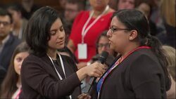 UK non-binary person comes out to Obama News Clip