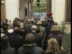 WRAP: Memorials on three month anniversary of Sept 11 News Clip