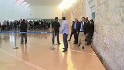 VOICED : 18 meses de carcel para expremier israeli Olmert News Clip