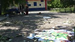 CLEAN : Aftermath of fighting in suburb of rebel stronghold Donetsk News Clip