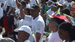 CLEAN : Graca Machel and activists walk in remembrance of Mandela News Clip
