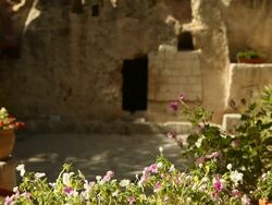 HD Garden Tomb Stock Footage
