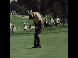 SYND 6-8-72 3RD ROUND PGA GOLF News Clip
