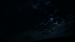 Full Moon. Time lapse Stock Footage