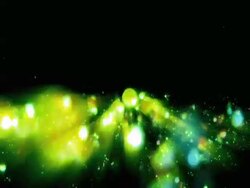 Fairy Dust Green Stock Footage