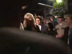 Taylor Swift at the 59th Annual BMI Country Awards at Nashville TN.  Stock Footage