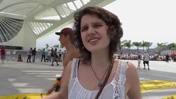 VOICED : Activistas protestan contra Juegos Olimpicos en Rio News Clip