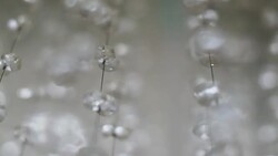 Chandelier crystals Stock Footage