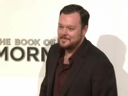 Michael Gladis at The Book Of Mormon Los Angeles Opening Night Stock Footage
