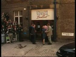 UK: LONDON: PRINCESS DIANA: FIRST DAY AS A ROYAL DIVORCEE News Clip