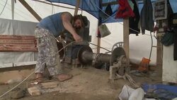 CLEAN Gazans hard at work to reopen News Clip