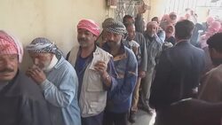 CLEAN : Syrians vote in regime held Hassakeh province News Clip