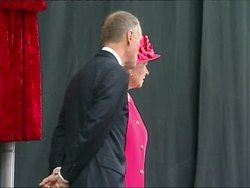 Queen opens the Queen Elizabeth Theatre News Clip