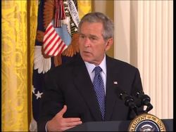 Bush comments on Tibet, China and Myanmar News Clip