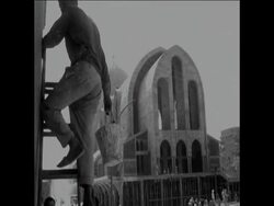 SYND 24 6 68 COPTIC CATHEDRAL IN CAIRO IS PREPARED FOR ANNIVERSARY OF THE ARRIVAL OF ST MARK News Clip