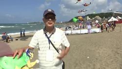 Superman, Pikachu and Harry Potter star at kite festival News Clip