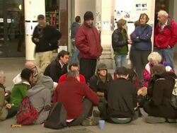 St Paul's Protesters staying despite evictions News Clip