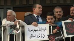 CLEAN : Assyrian Christians in Lebanon pray for their abducted fellows News Clip