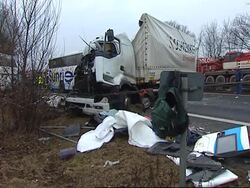 Scene of bus crash, UK consulate reax News Clip