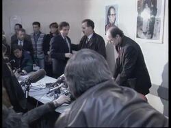 KOSOVO: SERBIAN DEMONSTRATORS STAGE RALLY News Clip