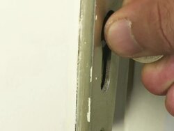 Locking the door Stock Footage