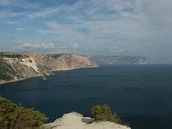 coast landscape Stock Footage