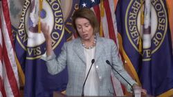Nancy Pelosi on Iran considerations, delaying vote Stock Footage