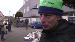 VOICED : Holanda rinde homenaje a la leyenda del futbol Johan Cruyff News Clip