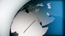 Globe Animation (Loopable) Stock Footage