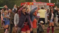 Festival goers enjoy cashless society News Clip
