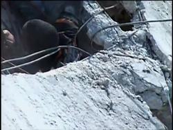 Haiti - School collapse News Clip