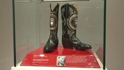 CLEAN : Boots Berlin Wall and beans buy a piece of Reagan News Clip