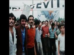 SYND 7 8 76 TURKISH EX PREMIER ECEVIT ARRVES IN ISTANBUL News Clip