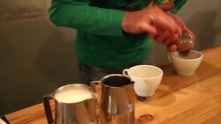 coffee making Stock Footage