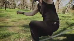 Body balance Stock Footage