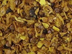 Seasoning mix. Kitchen herbs background Stock Footage