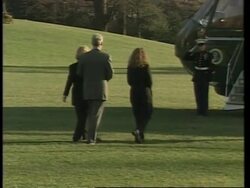USA: WASHINGTON: PRESIDENT CLINTON LEAVES FOR BOSNIA VISIT News Clip