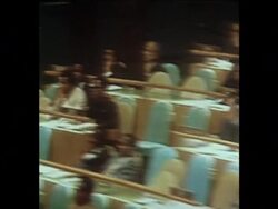 SYND 18 12 74 UN DEBATE ON SOUTH KOREA News Clip