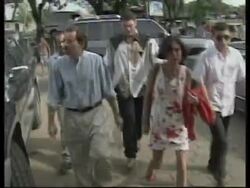 NICARAGUA: SANDINISTA LEADER DANIEL ORTEGA APPEARS IN COURT News Clip