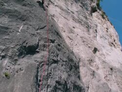 HD CRANE: Extreme Climbing Stock Footage