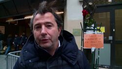 Director of French newspaper on allowing Charlie Hebdo team to work in its building News Clip