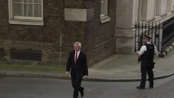 David Davis Arrives at Downing Street News Clip