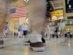 TIME LAPSE, Grand Hall of Grand Central Terminal Stock Footage