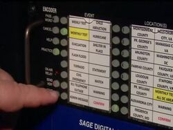 For the first time ever, the federal government launched a nationwide test of the emergency alert broadcast system  (November 9). News Clip