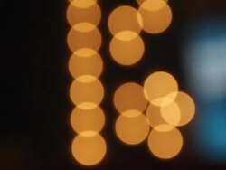 Orange blinker. Stock Footage