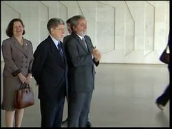 UN Sec Gen meets president Lula before heading to the Amazon News Clip