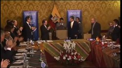 Ecuador - Stage of siege News Clip