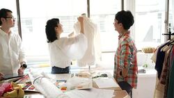 Creative workers in small business Stock Footage